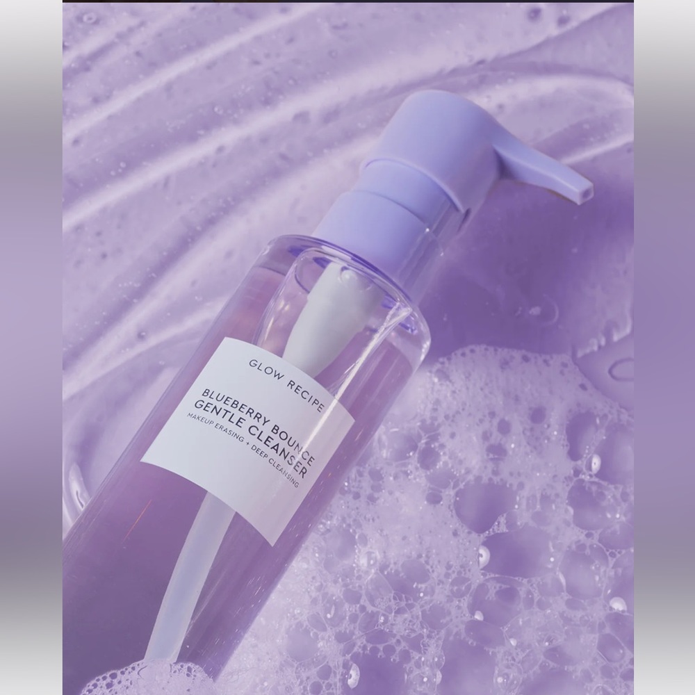 3 x GLOW RECIPE Blueberry Bounce Gentle Cleanser - FULL SIZE NIB - Picture 3 of 8